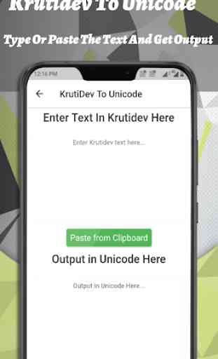 Kruti Dev to Unicode (Offline Converter) App 2