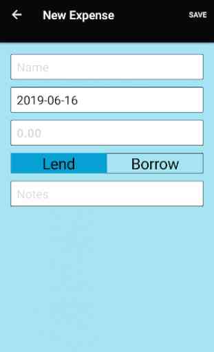 Lend & Borrow Money Manager 3