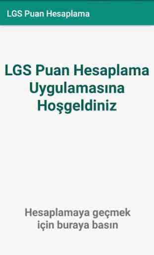 LGS Puan Hesaplama 2019 1