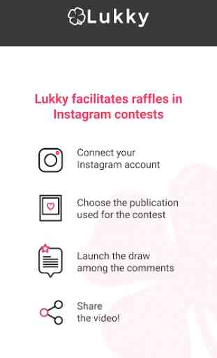 Lukky - Easy Instagram raffle among comments 1