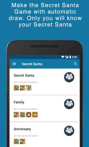 My Secret Santa - Social network 1