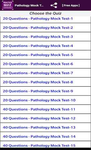 Pathology Mock Test 1