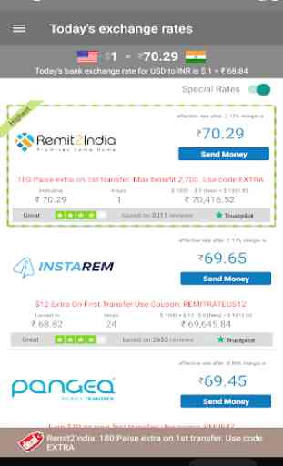 RemitRate: Compare Remittance & Money Transfer 3