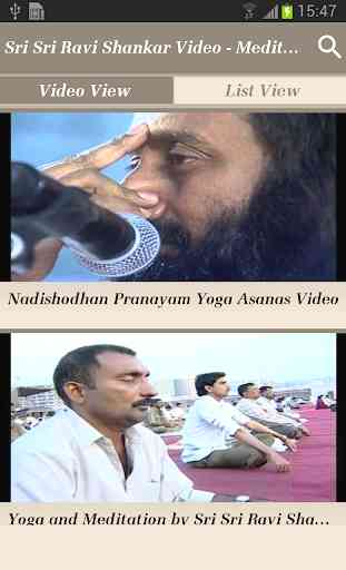 Sri Sri Ravi Shankar Video - Meditation & Yoga App 2