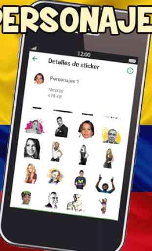 Stickers Colombia 3