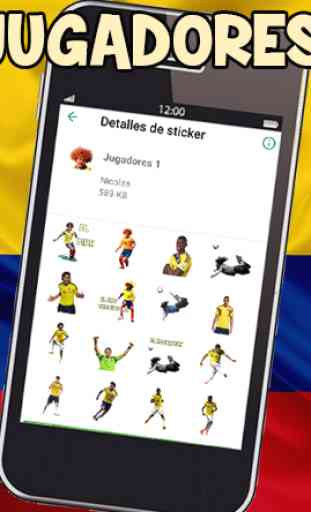 Stickers Colombia 4