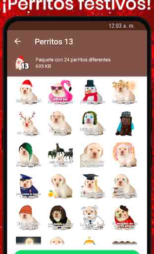 Stickers del Perrito Triste para WhatsApp  1