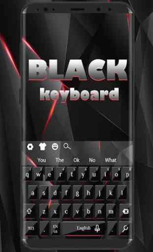 Stylish Black Keyboard 1