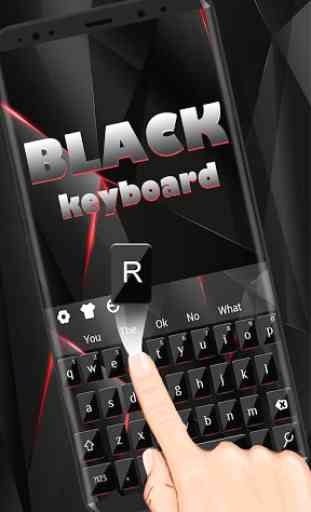 Stylish Black Keyboard 2