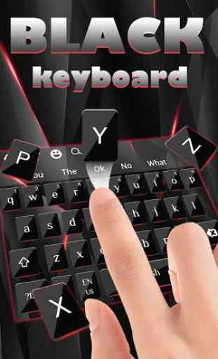 Stylish Black Keyboard 3