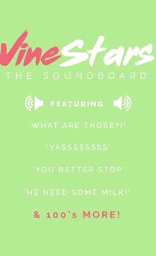 Vine Stars - The Soundboard for Vines 4