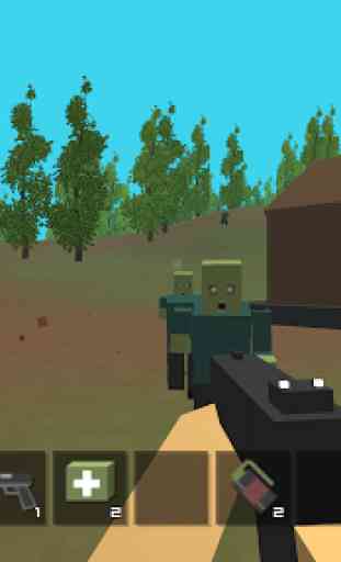 Zombie Craft - Free Shooting Game 3
