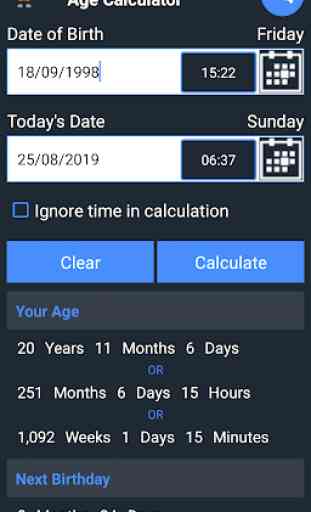 Age Calculator - Birthday reminder free 2