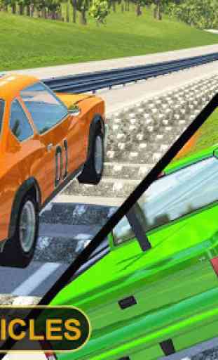 Beam Drive Death Stair Car Crash Simulator 2020 4