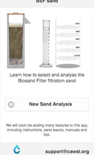 Biosand Filter Sand (BSF) 1