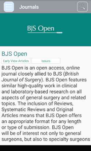 BJS Open 1
