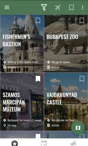 Budapest Travel Map Guide in English.Events 2020 1