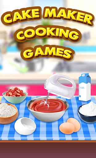 Cake Cooking Maker Games 1