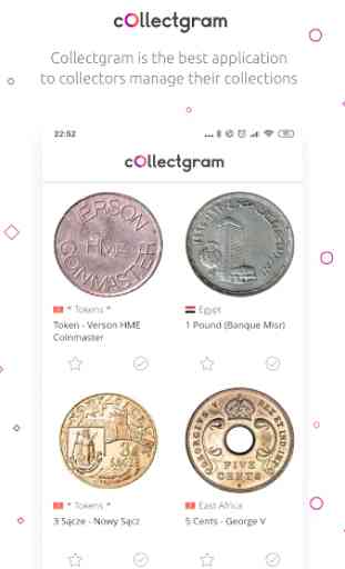 Collectgram - Coin catalog, collection management 1
