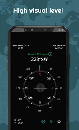 Compass Free, Compass App for Android, Pro Compass 3