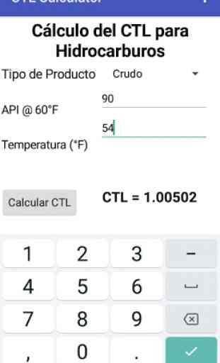 CTL calculator 1