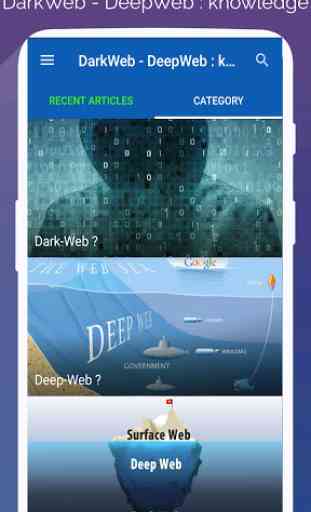 DarkNet - DeepWeb : knowledge 1