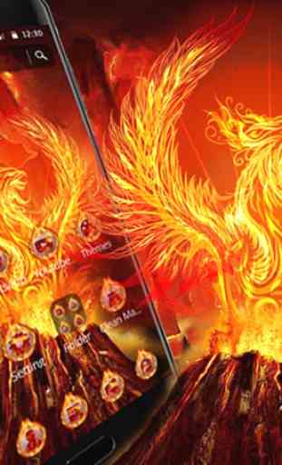 Flame Fire Phoenix Theme 2