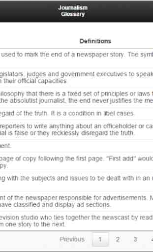 Glossary of Journalism Terms 3