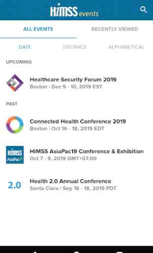 HIMSS Global Events 2