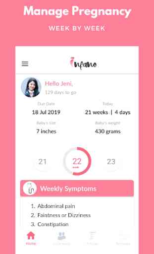 Infano: Period,Fertility,Ovulation & Pregnancy App 3