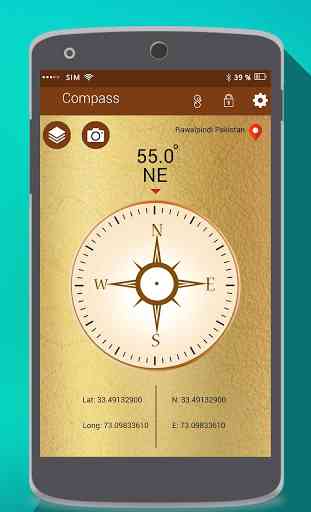 Latest Smart Compass for Android - Find True North 2