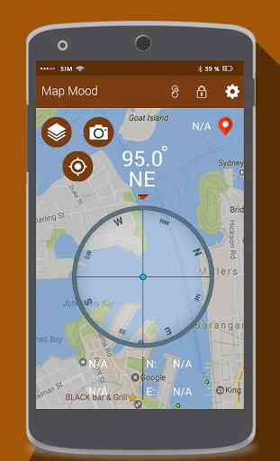 Latest Smart Compass for Android - Find True North 3