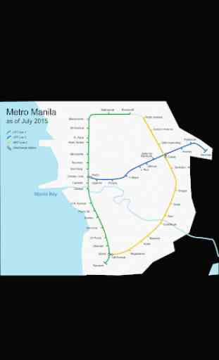Manila Metro Map 1