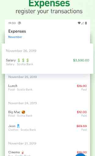 Moneytips - Easy & Free Budget and Expense tracker 3