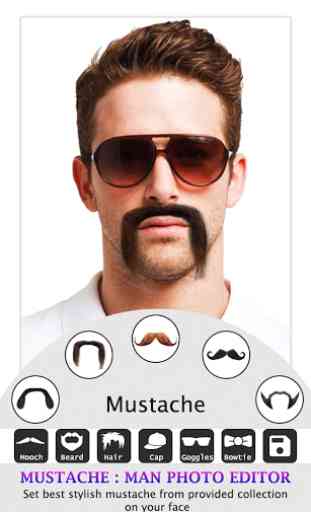 Mooch : Hairstyle Beard & Mustache For Man Face 1