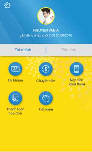 Nam A Bank Mobile Banking 2