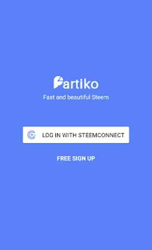 Partiko - Fast and beautiful Steem 1