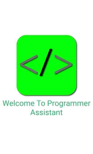 Programmer Assistant 1