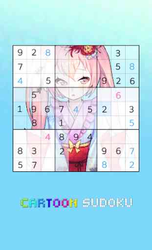 Sudoku : Cartoon 1
