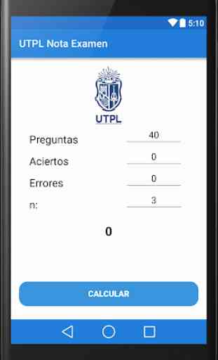 UTPL Score Calculator 1