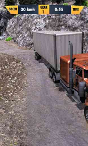 American Truck Cargo Car Transporter Driving 1