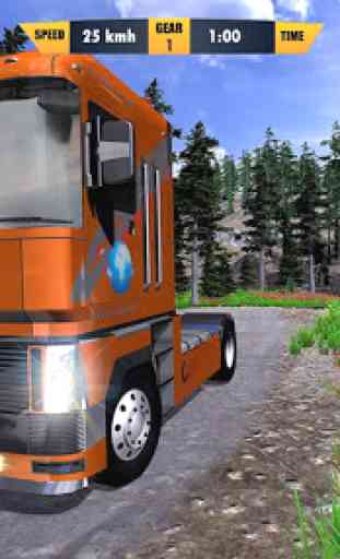 American Truck Cargo Car Transporter Driving 3