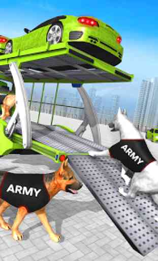 Army Cars Transport: Army Transporter Games 2