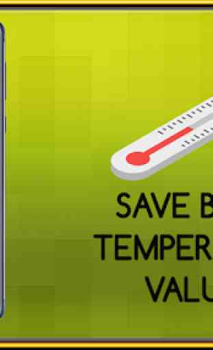 Body Temperature Diary : Fever App Average Control 1