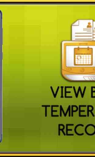 Body Temperature Diary : Fever App Average Control 2
