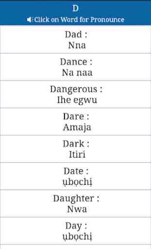 Common Words English to Igbo 4