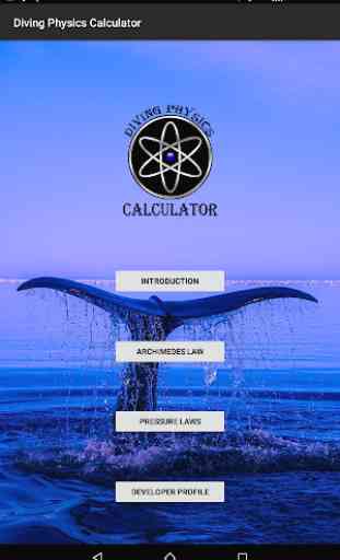 Diving Physics Calculator 1