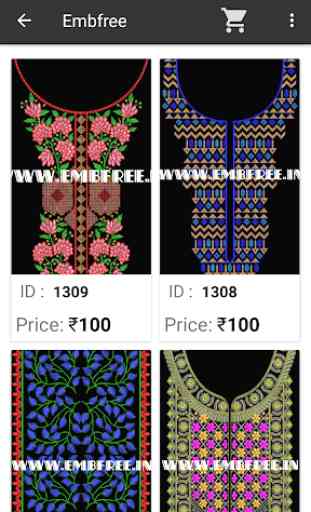 EMB FREE - Embroidery design Shopping App 4