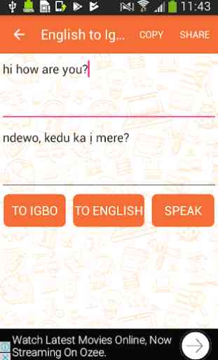English to Igbo and Igbo to English Translator 2
