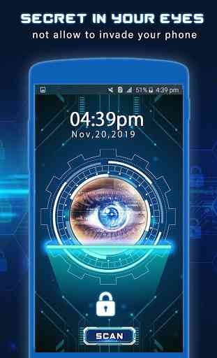 Eye Scanner App Prank to Unlock Screen 1